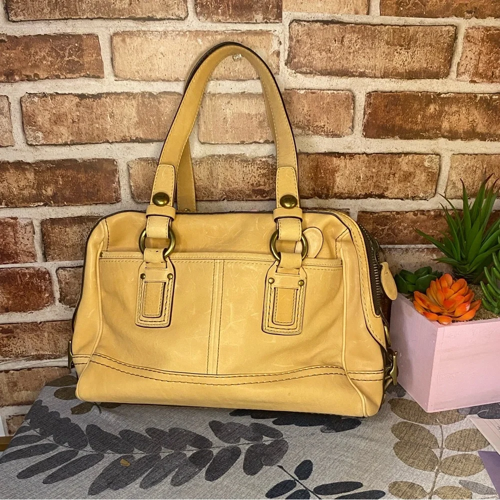 Coach Legacy Leather Lily 65th Anniversary Satchel limited addition  11625 - Picture 3 of 15